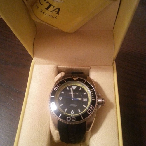 Invicta Pro Diver 6057 automatic watch, black, 45mm