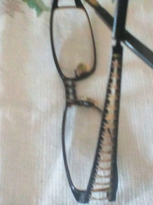 Vogue eyeglass frame like new, black, myopia lenses