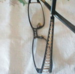 Vogue eyeglass frame like new, black, myopia lenses