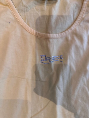 Yellow blouse used, size L