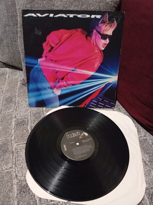 Aviator vinyl record used, first edition 1986