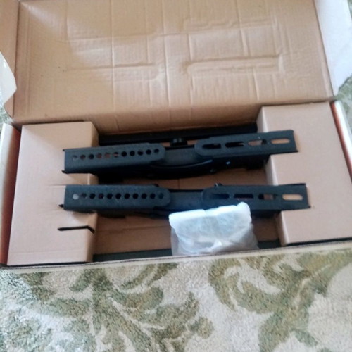 Brateck PLB-4 Wall TV Mount up to 37" and 75kg Silver