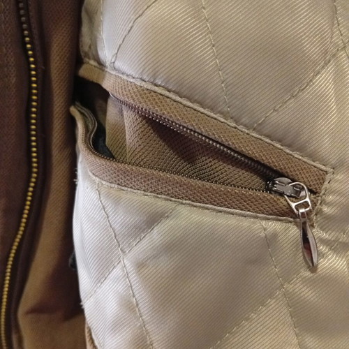 Men's jacket size 52 brown like new