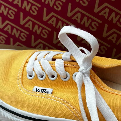 Vans branded shoes yellow like new, size 39