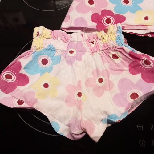 Bimbus dress and shorts set for 6 months, 68 cm, like new