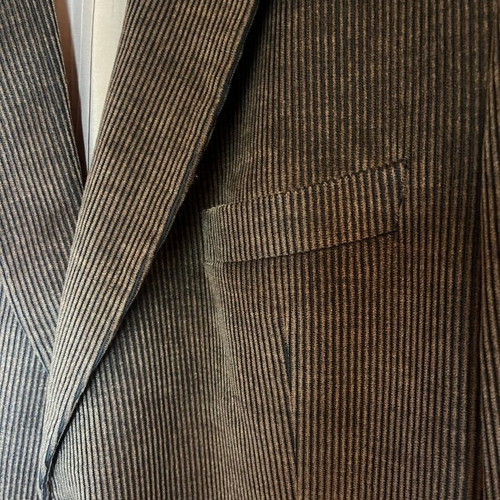 BOSS (Hugo Boss) men's corduroy blazer, size 60 (XXXL), brown