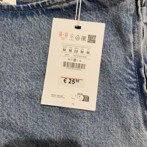 Pull & Bear blouse new, size M, blue