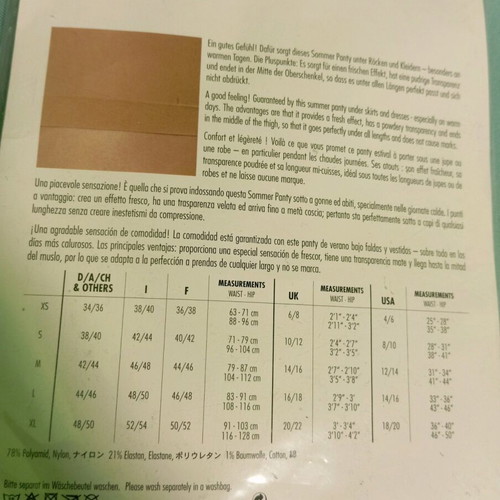 Wolford Individual 20 Shorts new, size S, beige