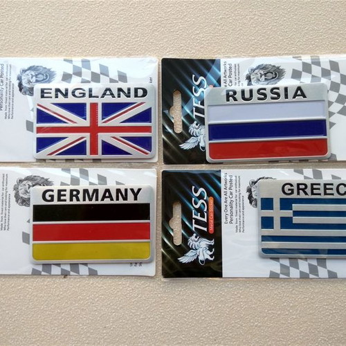 Stickers new, set of 2 pieces with various designs