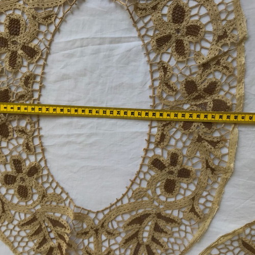 Set of 6 used embroideries