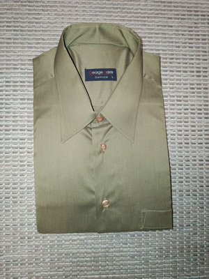 George Harris shirt new, size L, green
