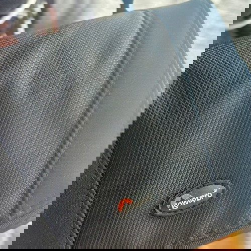 Sony a7R iii used with cage and new Lowepro case