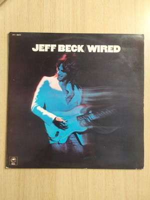 Jeff Beck Wired LP винил 33 rpm 1976 употребяван в много добро състояние