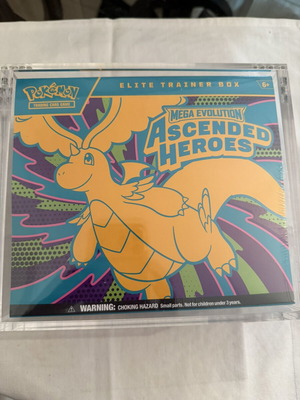 Ascended Heroes Elite Trainer Box καινούργιο