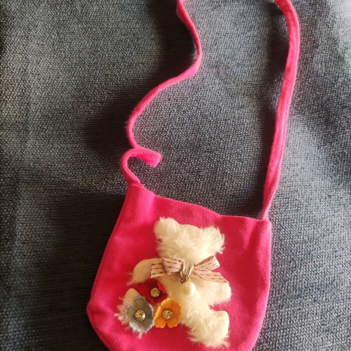 Pink shoulder bag like new