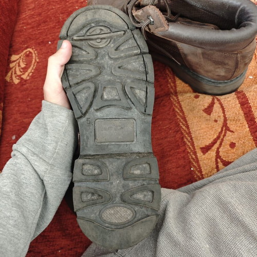 Fashion Shoes America boots size 35-36 used, black and brown