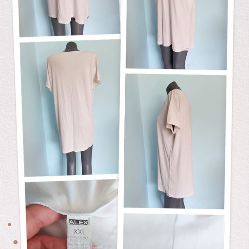 Two T-shirts ZIZZI and Alex style like new, plus size