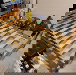 Μονό κρεβάτι με στρώμα 190x90