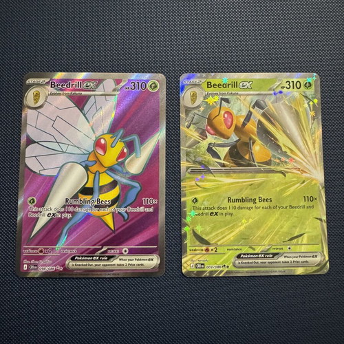 Beedrill ex bundle set of 2 new