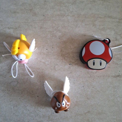 Kinder Super Mario 3 collectible figures new