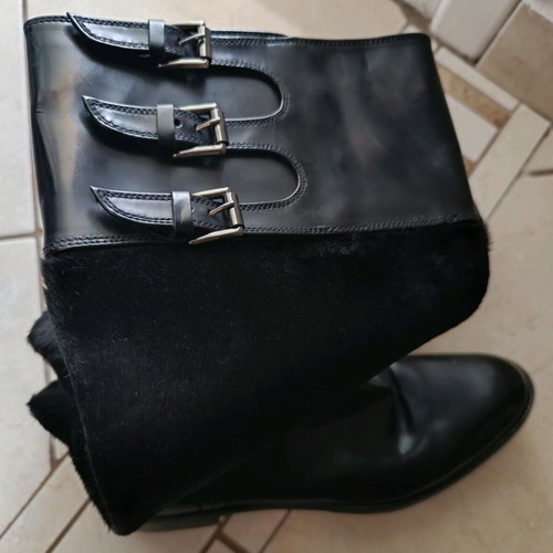 Gianvito Rossi boots used, black, size 38