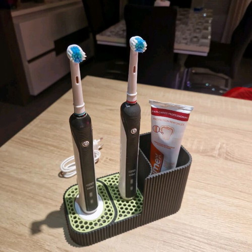 Oral-B electric toothbrush holder with extension, new