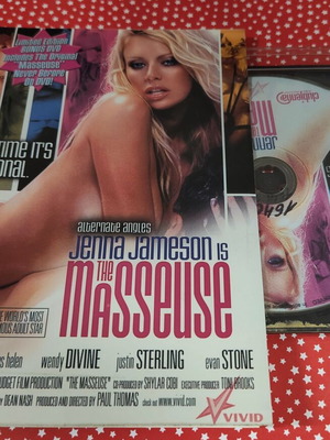Jenna Jameson Is The Masseuse DVD used