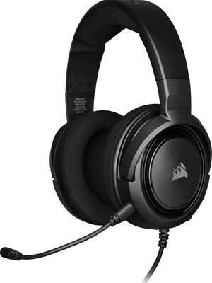 Corsair Stereo Gaming Headset HS35 Carbon για PC, PlayStation, XBOX, Switch, Fortnite, Discord