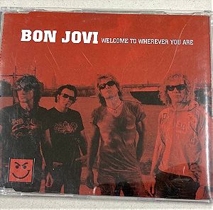 Bon Jovi - Welcome To Wherever You Are PROMO CD Single Σε καλή κατάσταση Τιμή 15 Ευρώ