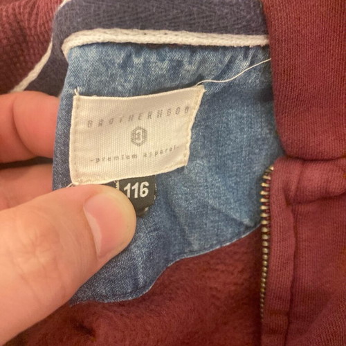 Brotherhood Kids' Hoodie Jacket used, size 116