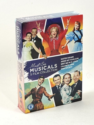Must-See Musicals 5 ταινιών συλλογή DVD καινούριο