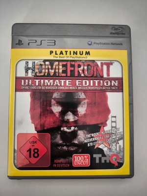 Homefront Ultimate Edition PS3 game very good condition