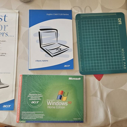 Acer Aspire 1360 Laptop used, no hard drive, for parts or repair