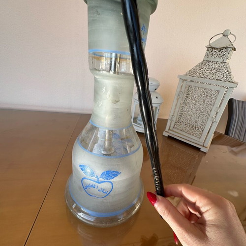 Hookah traditional large like new, 90cm height with accessories