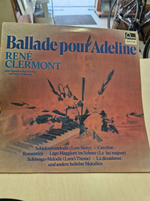 Ballade Pour Adeline LP by René Clermont used, romantic easy listening