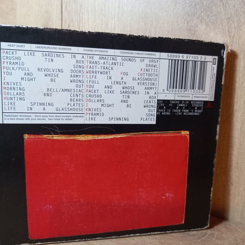 Radiohead Amnesiac music CD used