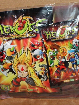 Magic Box INT (2011) Heroes Legend of the Battle Disks new