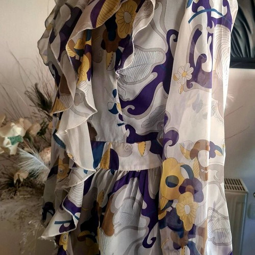 Designers Remix Silk Blouse Like New Multicolor