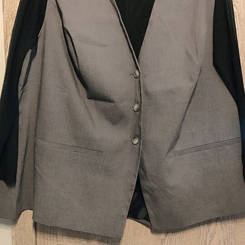 Assos gray plus size vest new