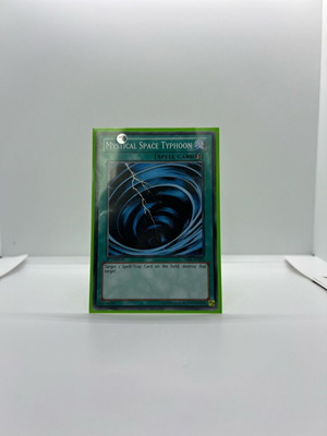Mystical Space Typhoon Yu-Gi-Oh 1st Edition card like new