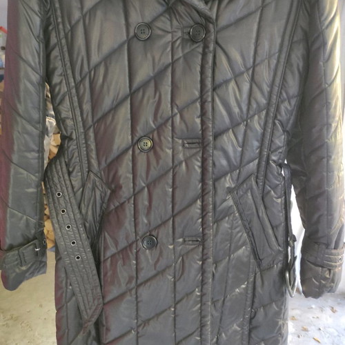 Playlife women's jacket new long black medium