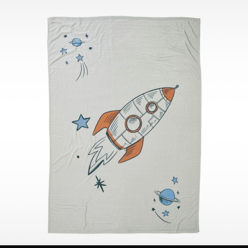 Das Kids fleece blanket 160x220 like new, soft fleece