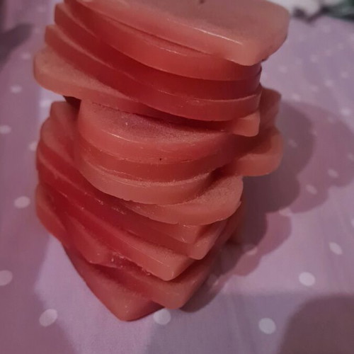 Heart-shaped candle new