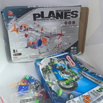 Metal construction sets used, lot