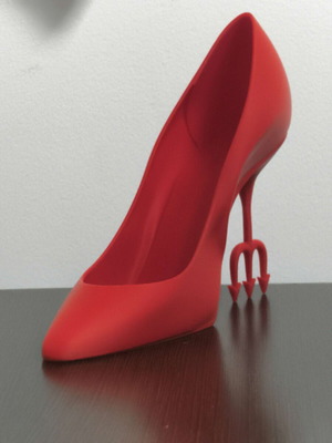 Shoe The Devil Wears Prada like new, approx 20x15cm
