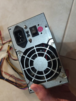 Rexpower PL-450 450W ATX computer power supply, vintage & retro builds