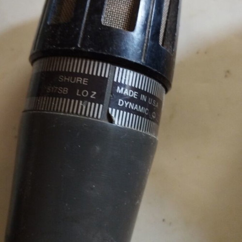 Unidyne B and Carol Dunamic Udm-525 microphones used, pack of 2