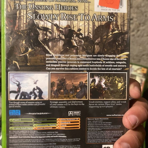 Kingdom Under Fire Heroes Xbox classic game