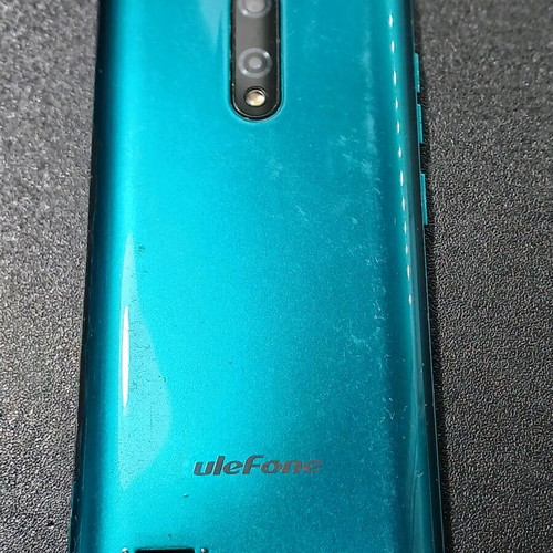 Ulefone Note 8P used green color for parts or repair