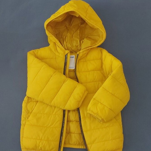 Mayoral children's jacket like new, yellow, size 98, 3 years